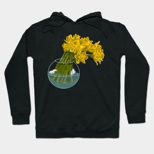 STYLISED DEWI SANT DAFFODILS Hoodie